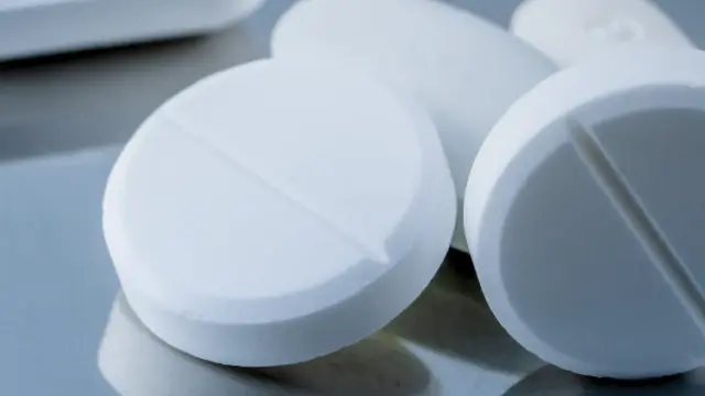 Unidentified white pills