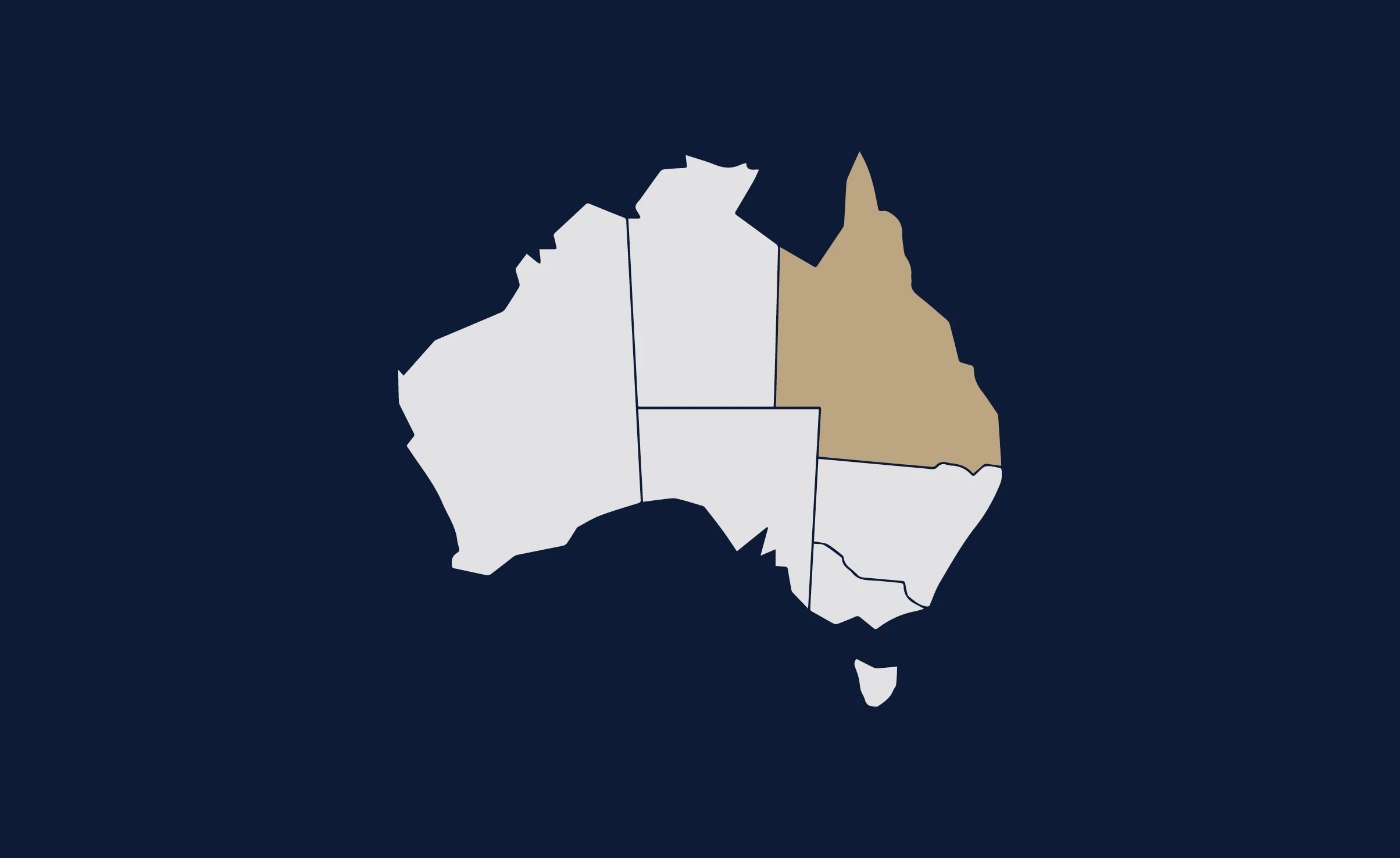 Graphic image of Queensland