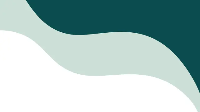 Green and white swirl graphic