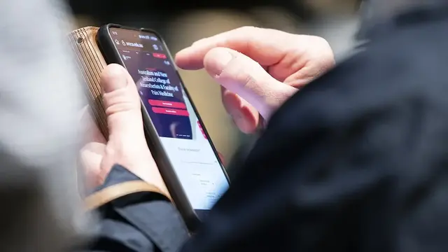 A participant engages with ANZCA's online research and survey platform, contributing to survey results to inform clinical trials