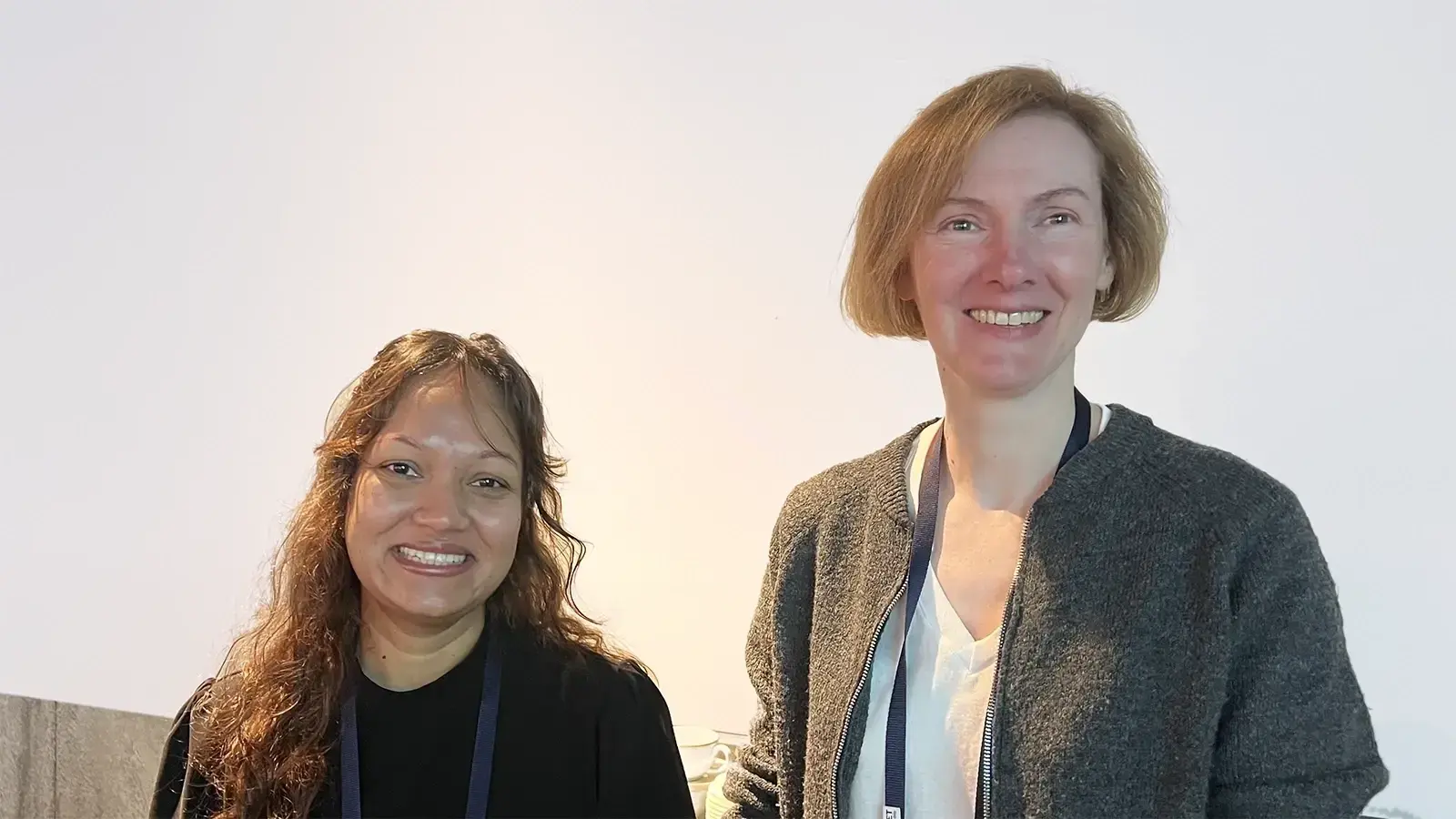 Banner image (L–R): Dr Anurika De Silva and Associate Professor Sabine Braat, facilitators of the estimands masterclass. 