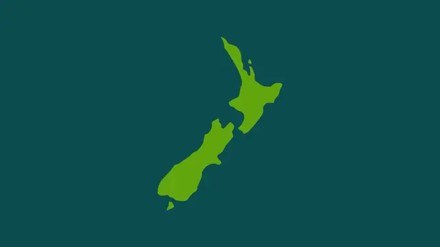 Graphic image of new zealand