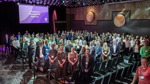 Group photo at the chapter of POM