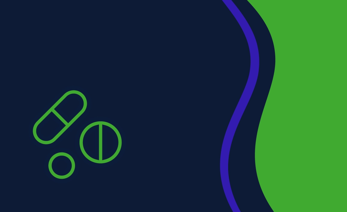 Graphic with pill icons