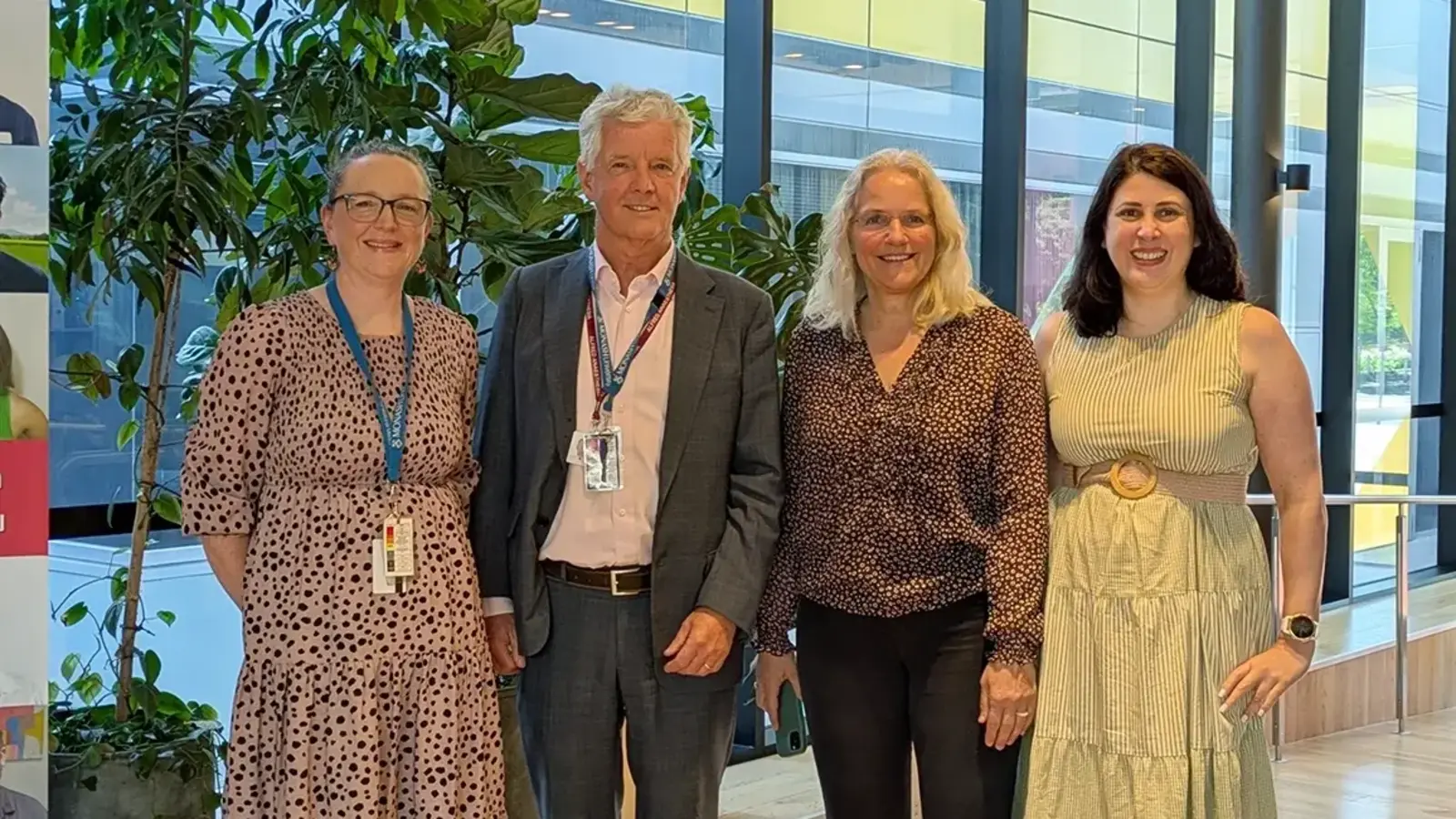 Gillian Ormond, Prof Paul Myles, Prof Gudrun Kunst and Karen Goulding