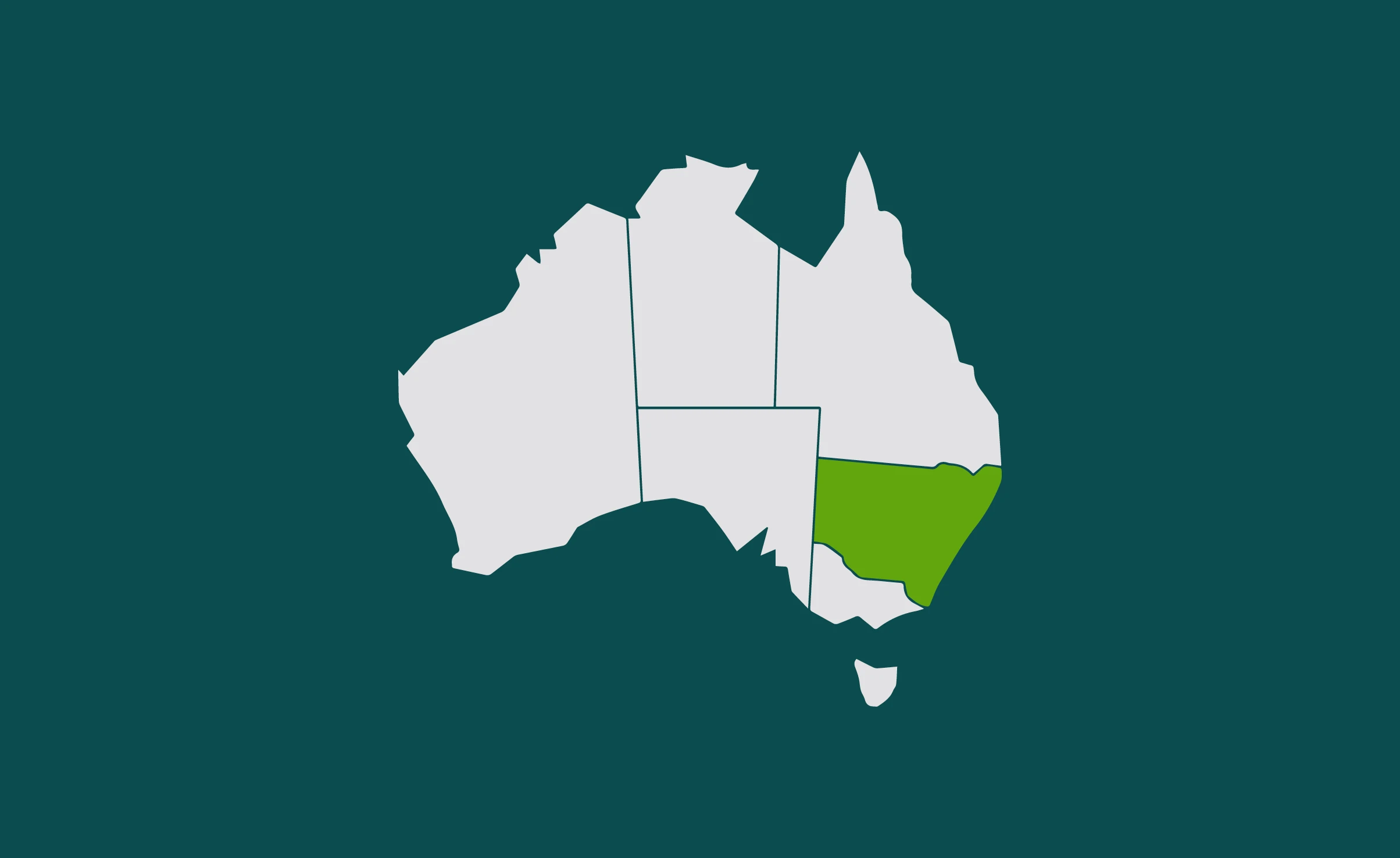 Graphic image of new south wales