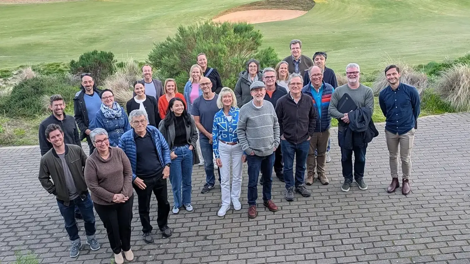 Delegates gathered at Glenelg Golf Course for the NZ satellite meeting